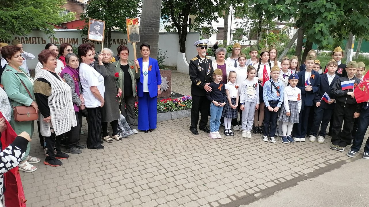 Мероприятия к 79-й годовщине Великой Победы прошли на территории всего Прикубанского округа Краснодара