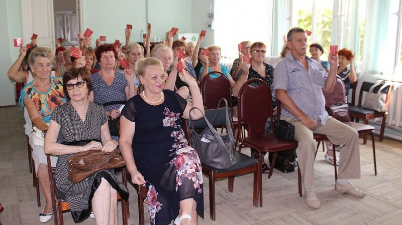 В Совете ветеранов Центрального округа состоялась внеочередная конференция