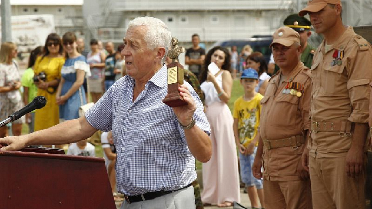 Седьмой Краснодарской Краснознаменной военной базе ЮВО исполнилось 99 лет.JPG