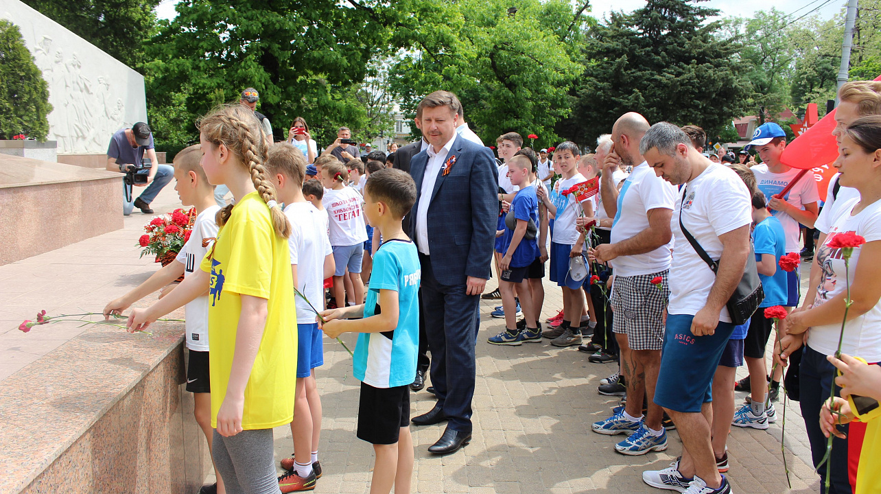 Всекубанская эстафета прошла в Краснодаре
