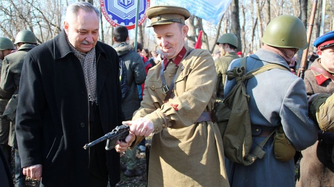 В Краснодаре показали историческую реконструкцию