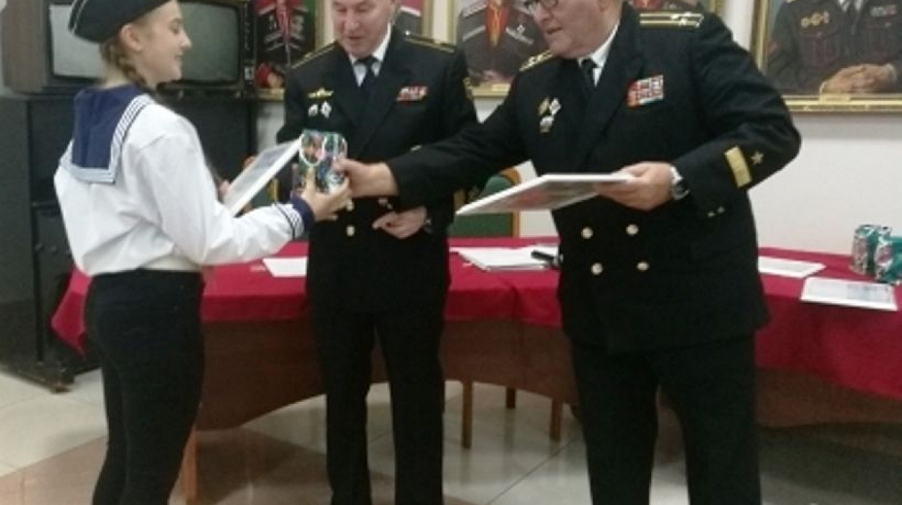 Учащиеся Детского морского центра Западного округа приняли в «Ушаковских чтениях»