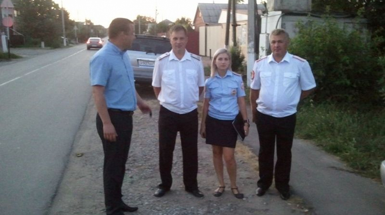 Казачество поддерживает общественный порядок в хуторе имени Ленина