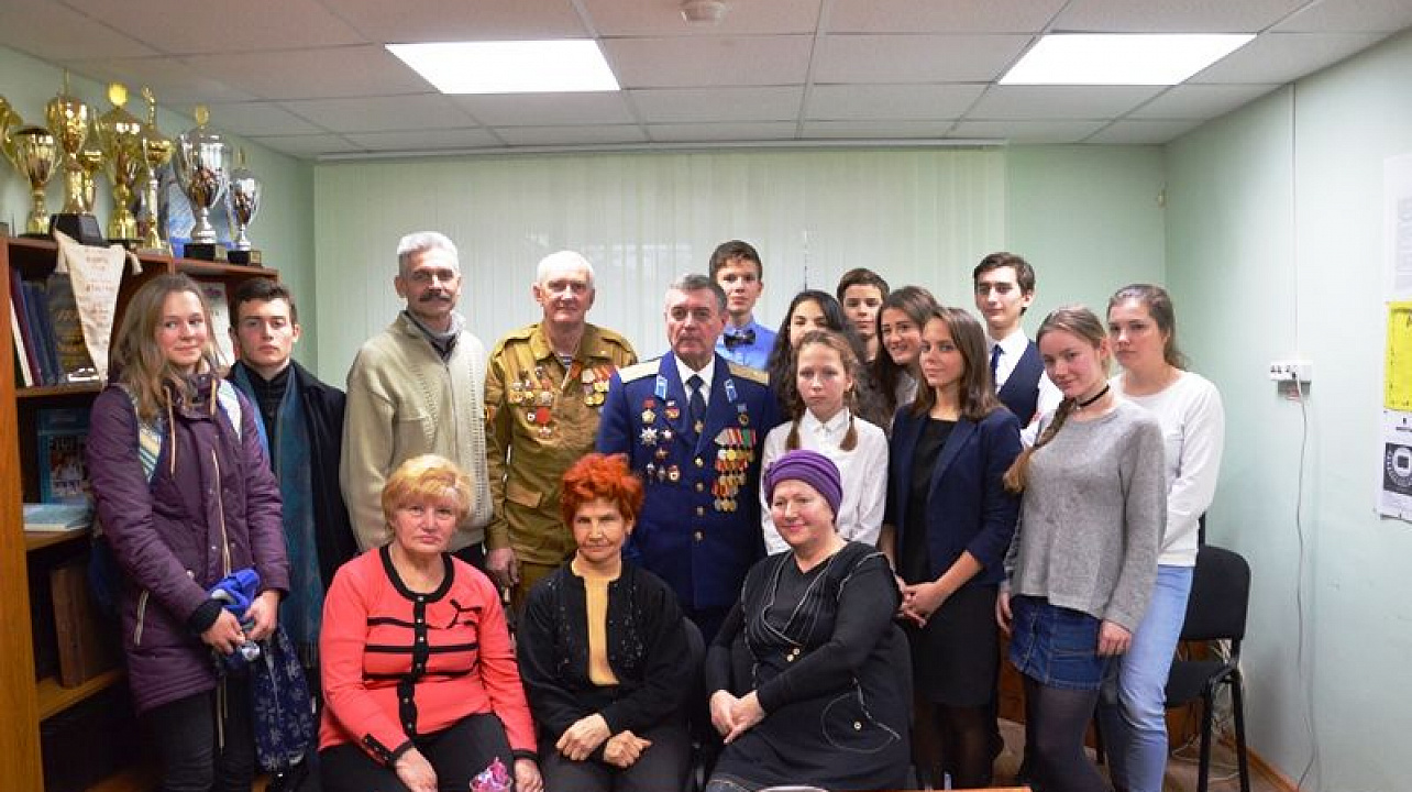Встреча учащихся спортивной школы № 2 с ветеранами боевых действий