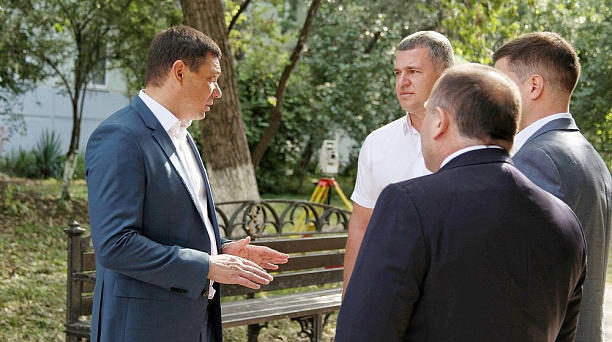 Обновление Гагаринского бульвара Краснодара: 232 новых дерева и почти 5000 кустарников