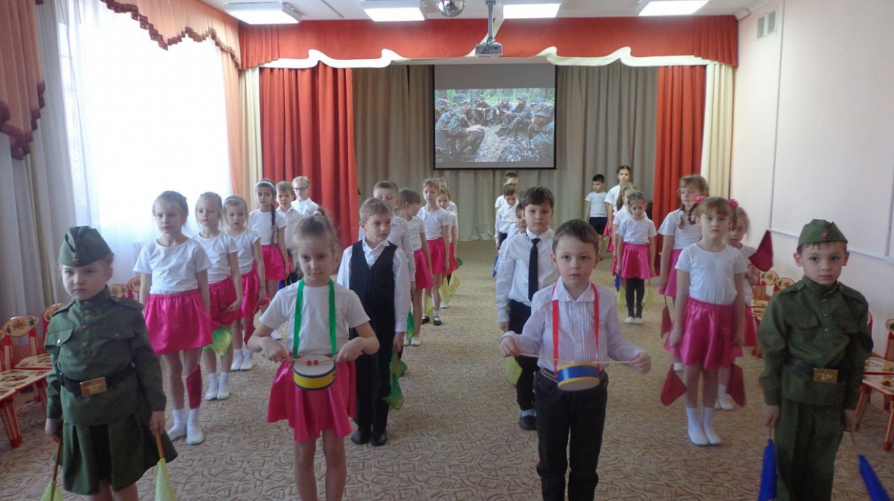 В детском саду Западного округа прошло торжественное открытие патриотического месячника