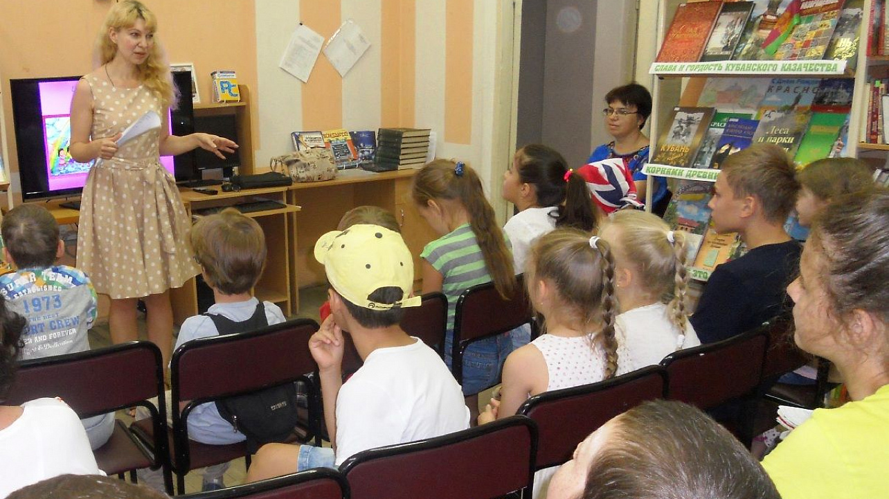 В Детской библиотеке № 5 прошла встреча с кубанской детской писательницей Мариной Тараненко