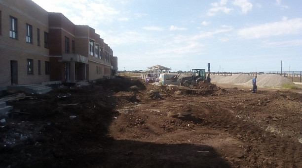 В новом детском саду на 350 мест в ст. Елизаветинской Краснодара приступили к внутренней отделке