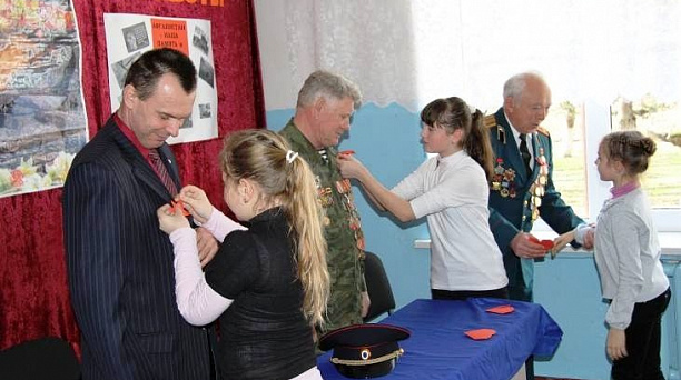 В прикубанской школе №67 состоялась встреча с героями-афганцами