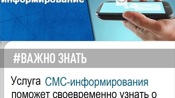 Услуга смс-информирования о налоговой задолженности