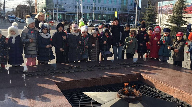 Учащиеся гимназии № 92 побывали на экскурсии «Город, опаленный войной»