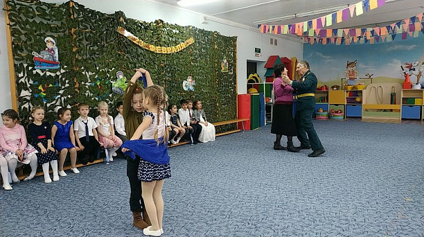 В детском саду № 175 прошла встреча с ветеранами