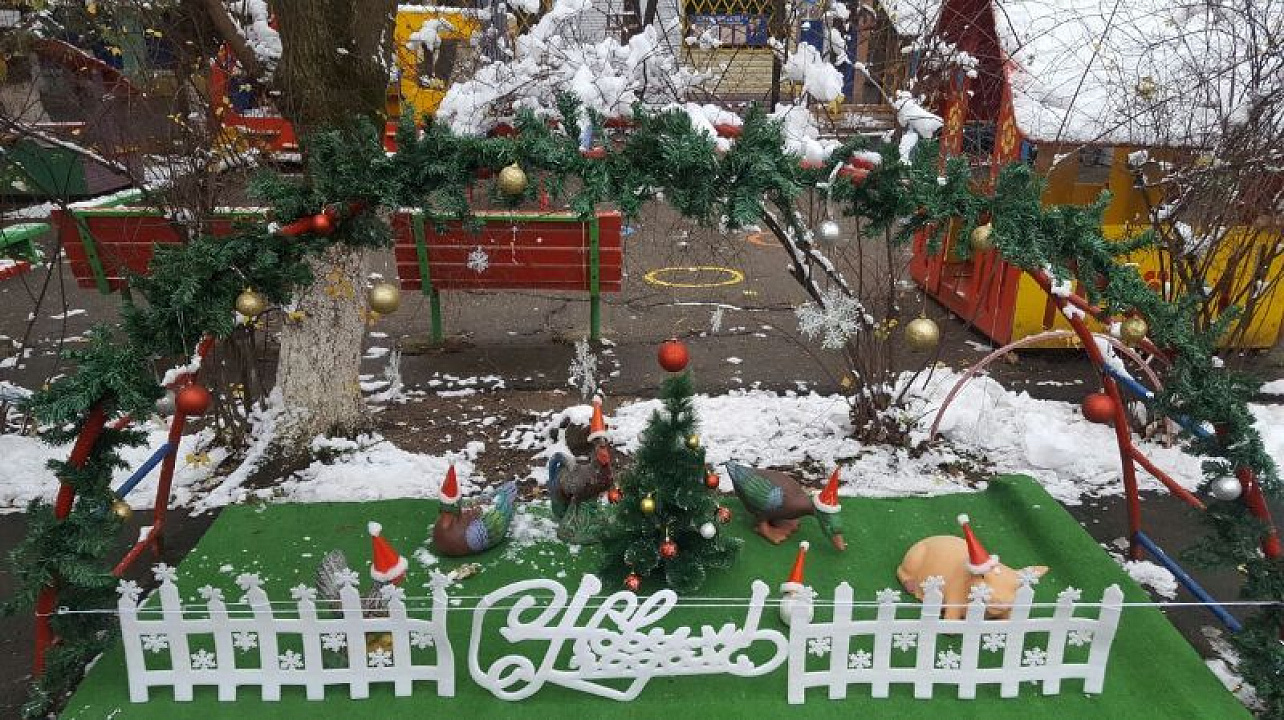 В Центральном округе назвали образовательные учреждения с лучшим новогодним оформлением