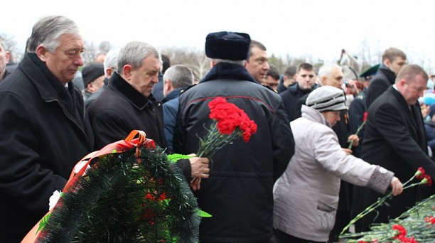 Жители Центрального округа приняли участие в торжественном митинге, посвященном освобождению Краснодара от немецко-фашистских захватчиков