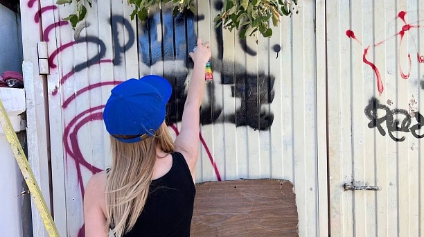 Почти 5000 пронаркотических надписей закрасила с начала года краснодарская молодёжь