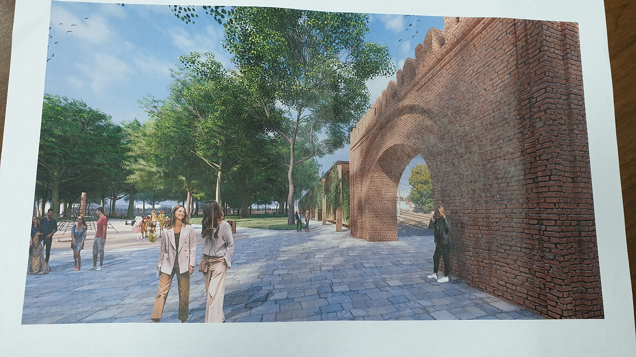 В Карасунском округе состоялось очередное обсуждение проекта благоустройства сквера Казачьей Славы