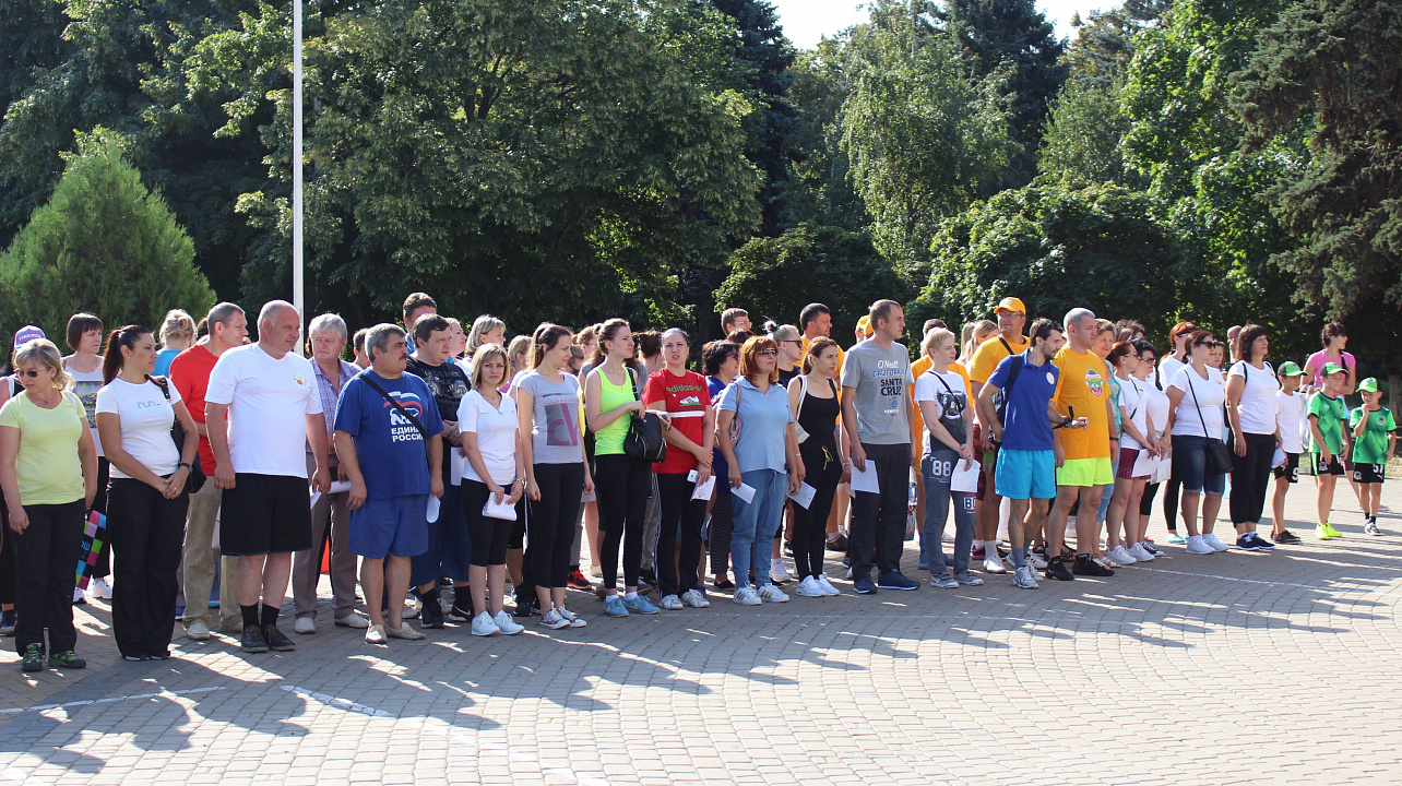 Прикубанский внутригородской округ принял участие в выполнении нормативов ГТО