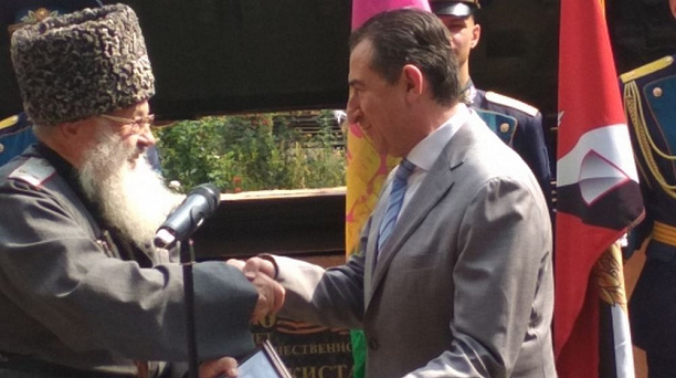 В п. Колосистом почтили память героя