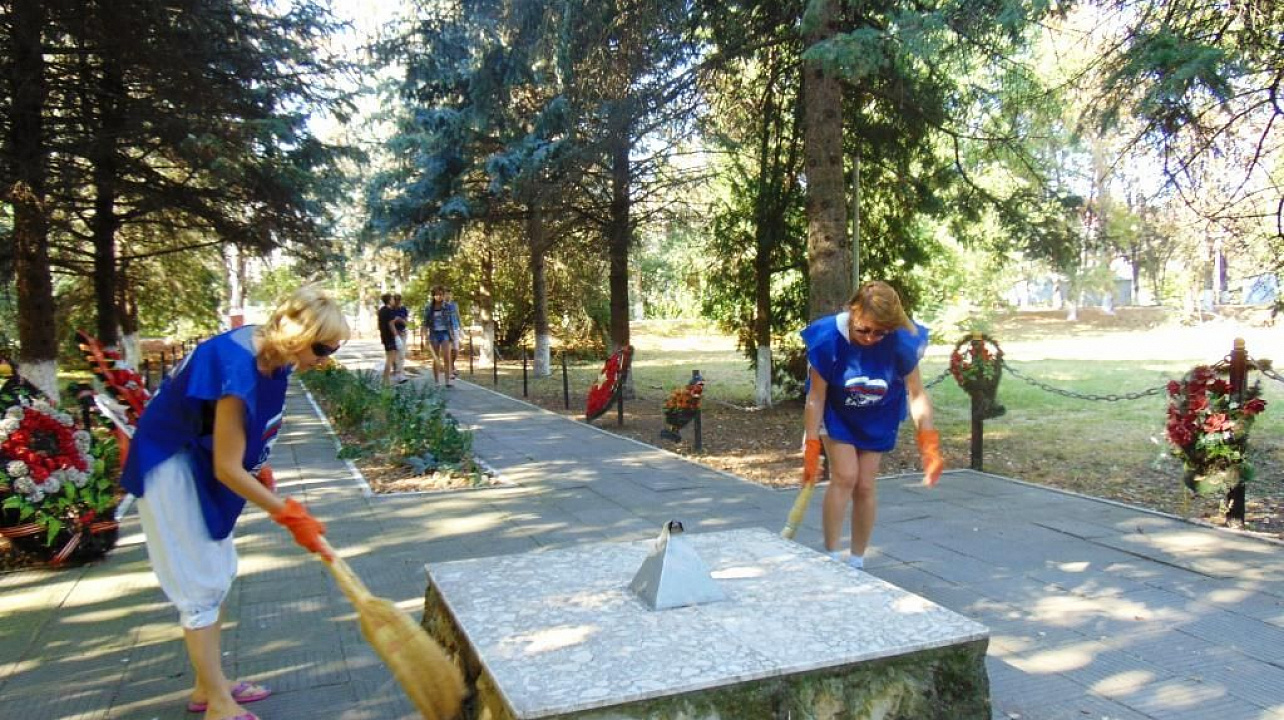 Субботник в Колосистом