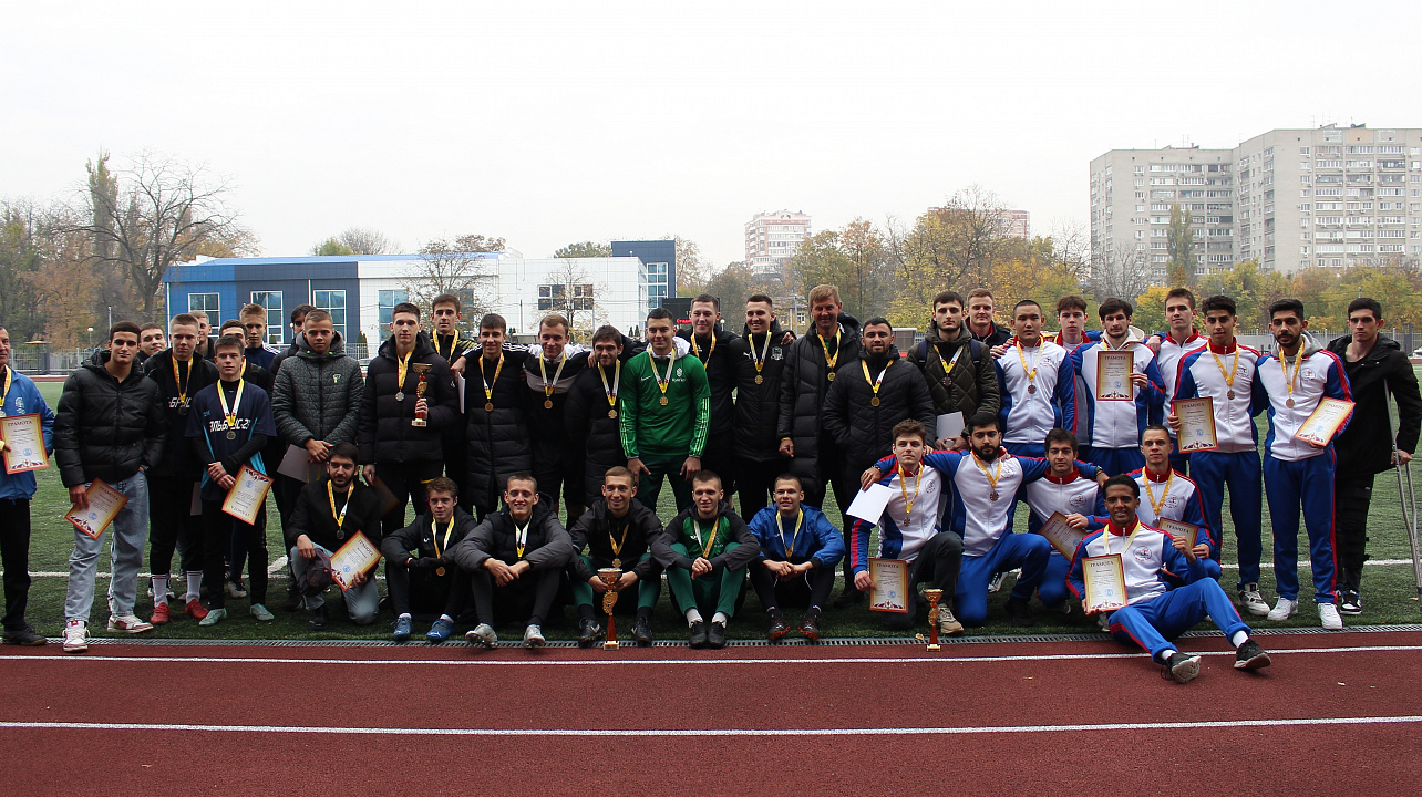 Завершился футбольный матч 8х8 среди студенческих команд  