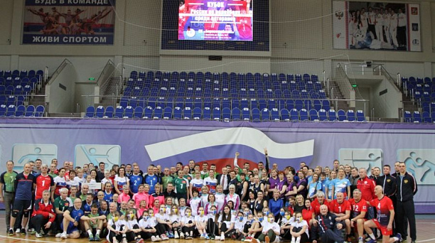 Сборные Краснодара завоевали пять наград Кубка России по волейболу среди ветеранов