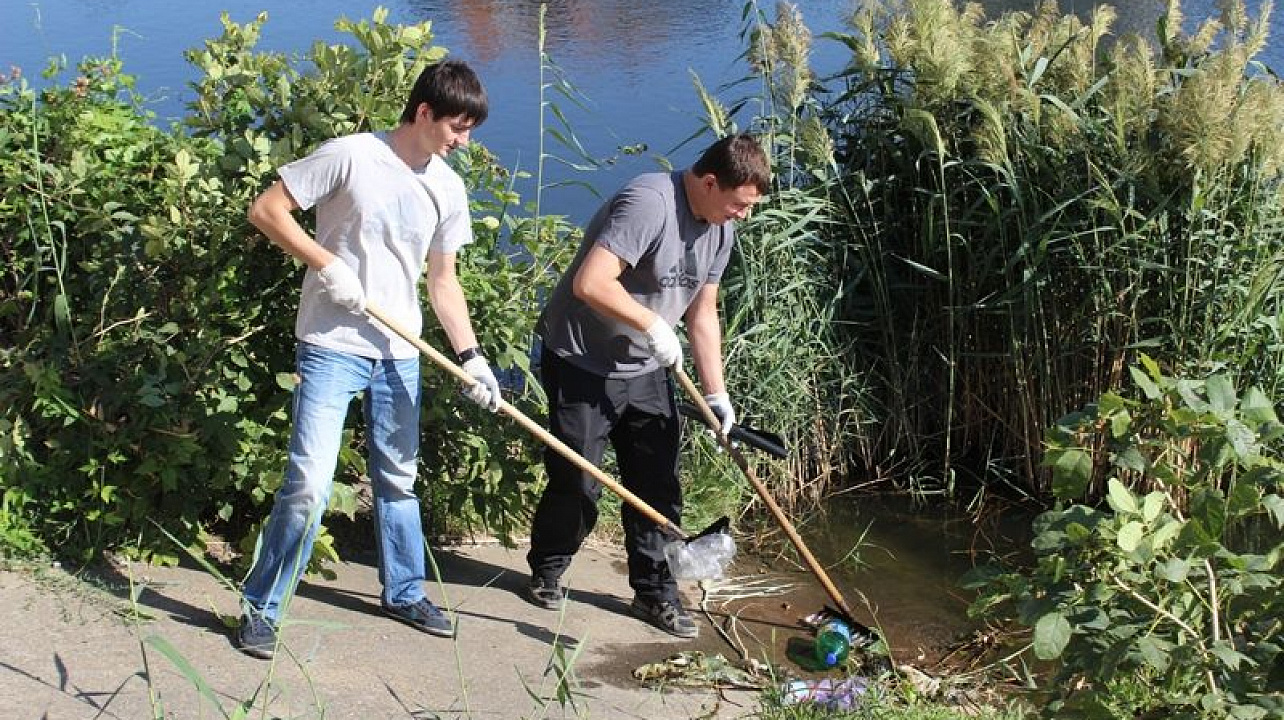 В Карасунском округе организован экологический субботник