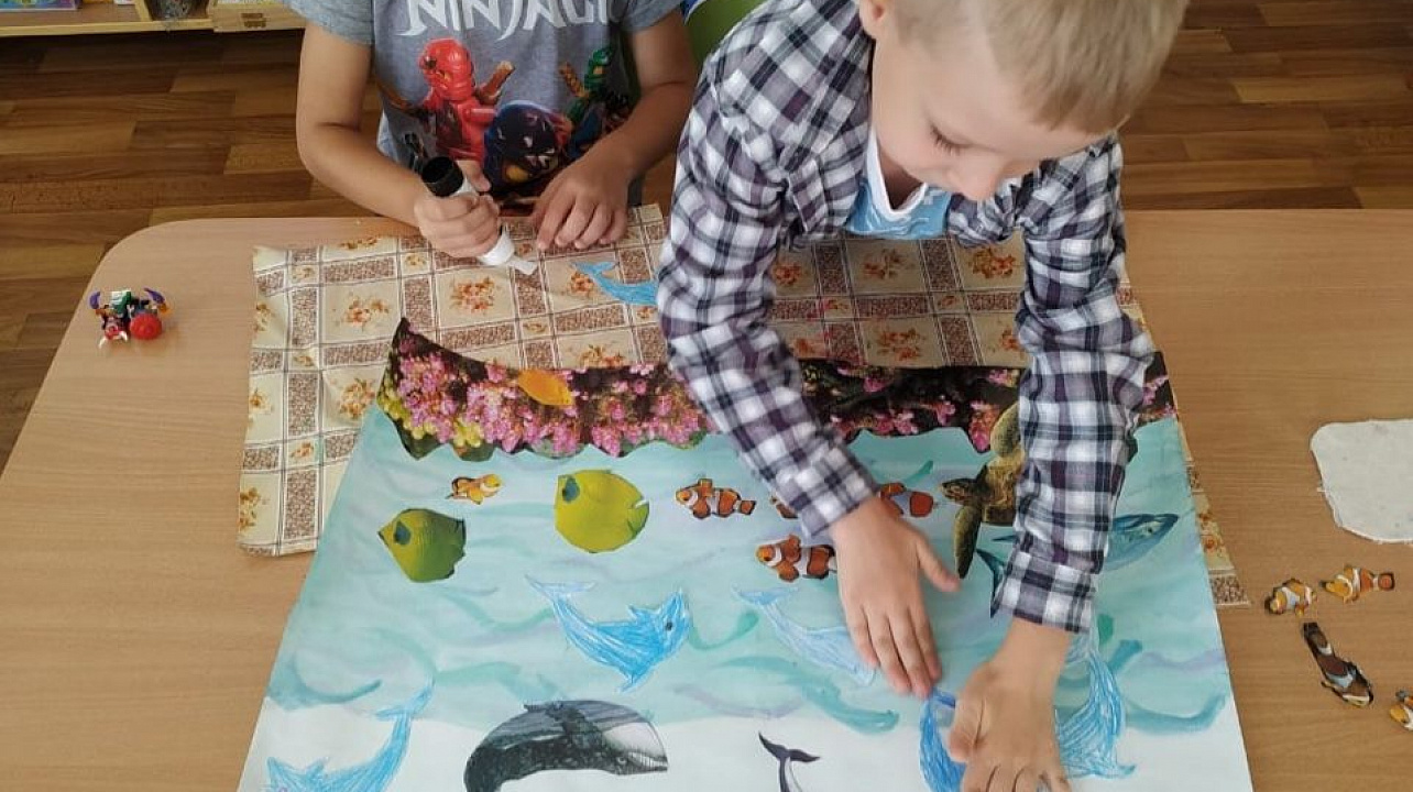 В детском саду № 46 отметили День дельфина