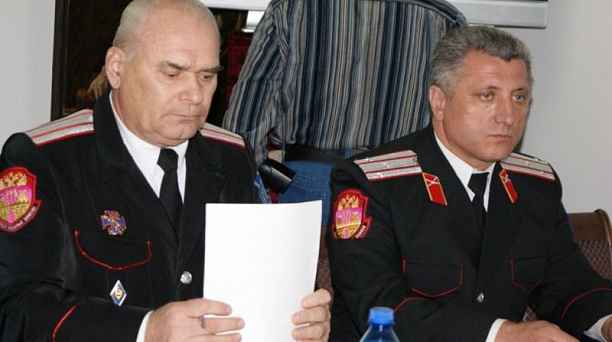 Отчётный сбор в Офицерской сотне