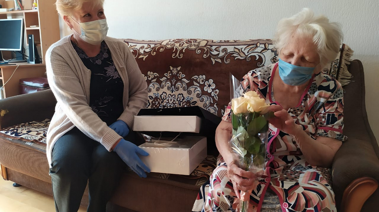 В Прикубанском округе сегодня поздравили участников освобождения Кубани
