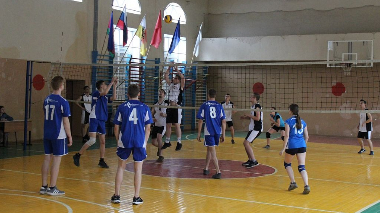 В Центральном округе определились победители молодежной Спартакиады в дисциплине «Волейбол»