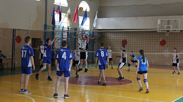 В Центральном округе определились победители молодежной Спартакиады в дисциплине «Волейбол»