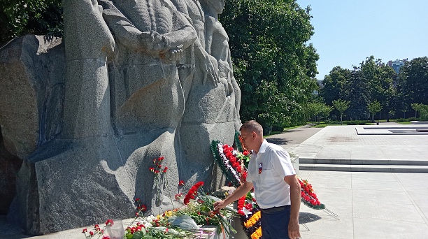Центральный округ почтил память павших героев в Великой Отечественной войне