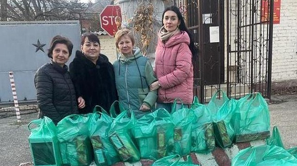 Жительницы Карасунского округа стали родными для раненых бойцов 