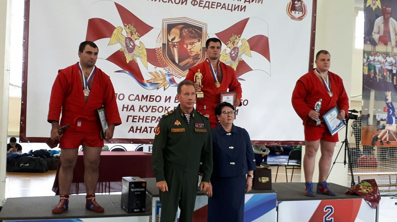Краснодарский самбист завоевал награду на Чемпионате войск национальной гвардии Российской Федерации