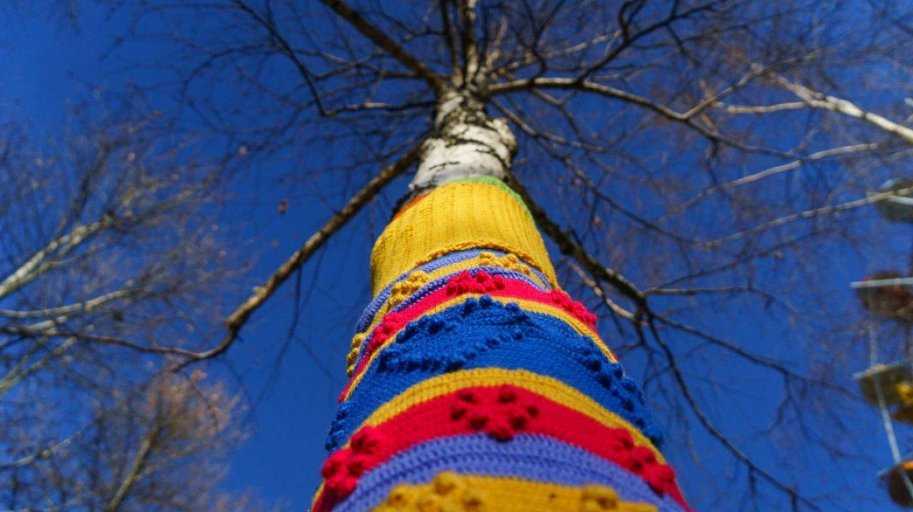 В парке Западного округа прошла акция «Теплый парк»