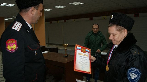Казаки провели соревнования по стрельбе
