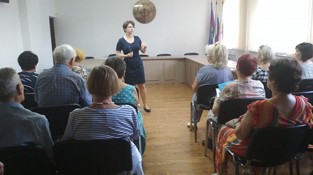 В территориальных центрах Прикубанского округа состоялись информационные занятия для актива жителей