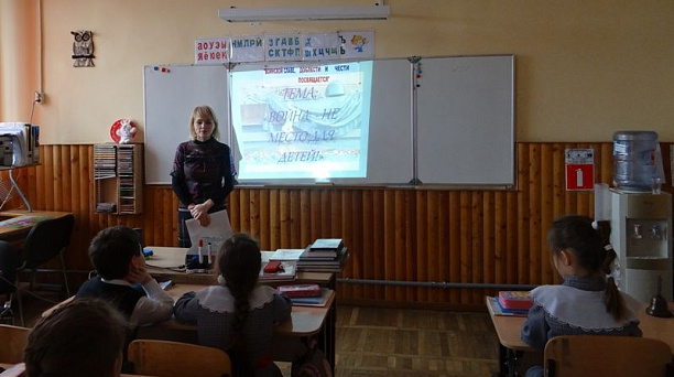 В гимназии № 92 прошли библиотечные уроки