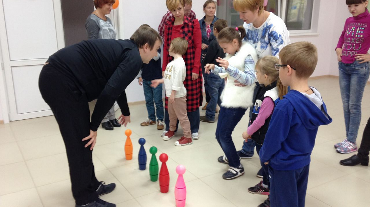 Детскую игровую программу провели в Западном округе