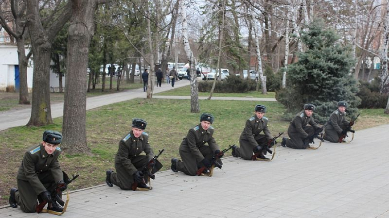 Жители Центрального округа приняли участие в торжественном митинге, посвященном освобождению Краснодара от немецко-фашистских захватчиков