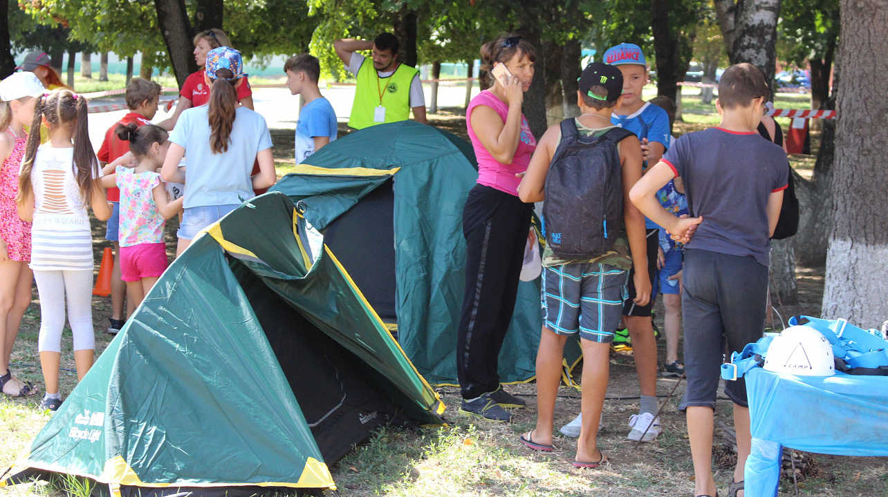 Краснодарцы приняли участие в пробном тестировании ГТО по туризму