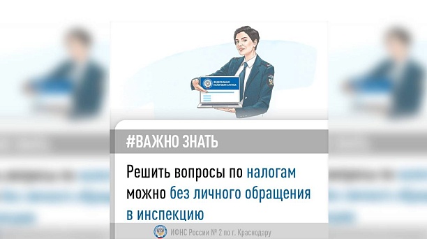 Решить вопросы по налогам можно без личного обращения в инспекцию