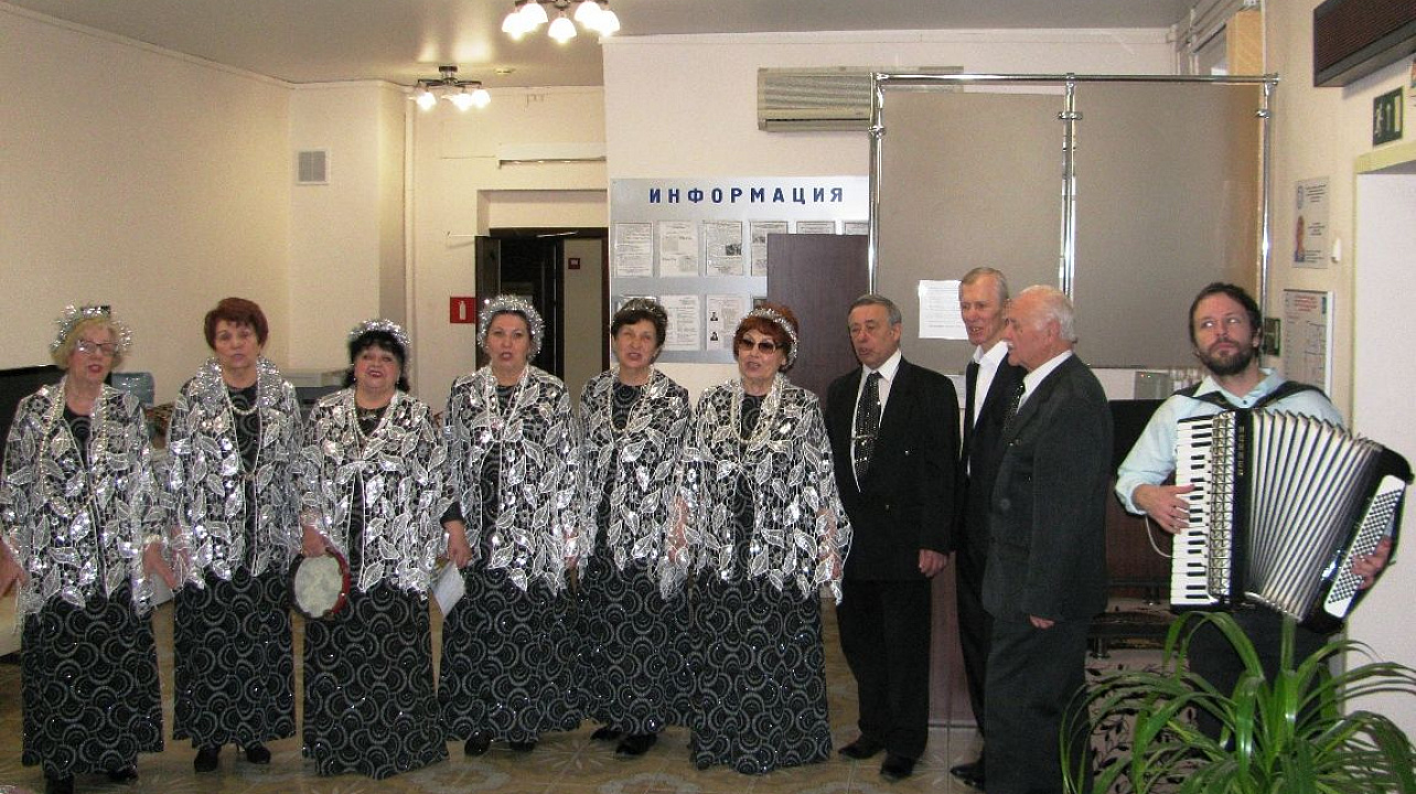 Ансамбль Городского Дома культуры Западного округа выступил в отделении временного проживания Краснодарского центра социального обслуживания населения