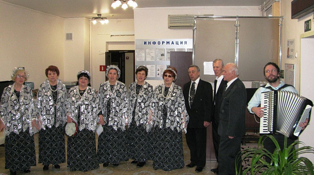 Ансамбль Городского Дома культуры Западного округа выступил в отделении временного проживания Краснодарского центра социального обслуживания населения