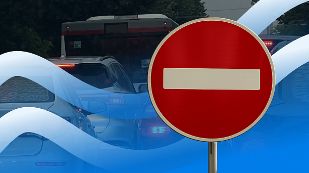 Для строительства ливнёвки в Краснодаре временно ограничат движение транспорта на участке 1-го проезда им. Айвазовского