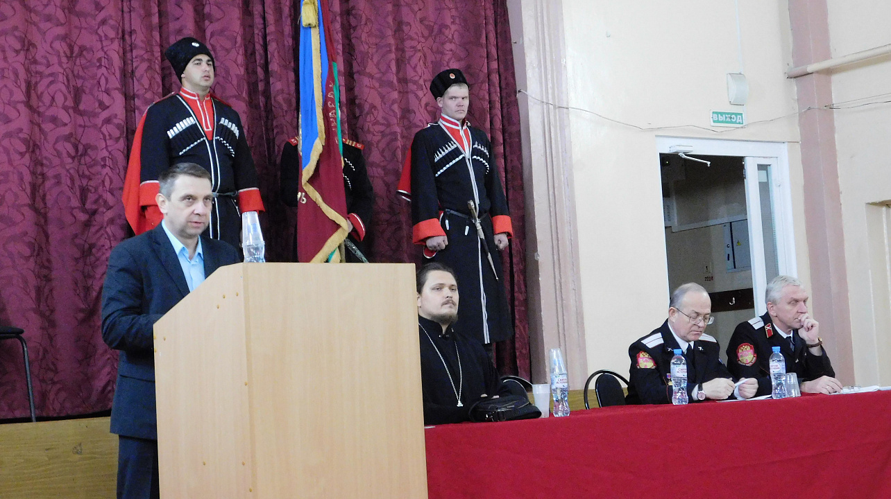 Состоялся отчетный годовой сбор казаков Пашковского станичного казачьего общества.