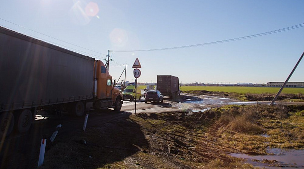 В 2019 г. будет завершен комплексный ремонт дороги к пос. Индустриальному Краснодара