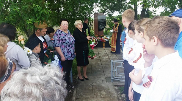 Жители поселка 1-ое отделение учхоза «Кубань» отдали дань памяти героям Великой Отечественной