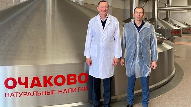 Глава Прикубанского округа Евгений Беликов сегодня посетил краснодарский филиал АО «Очаково»