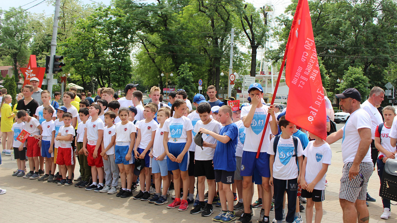 Всекубанская эстафета прошла в Краснодаре